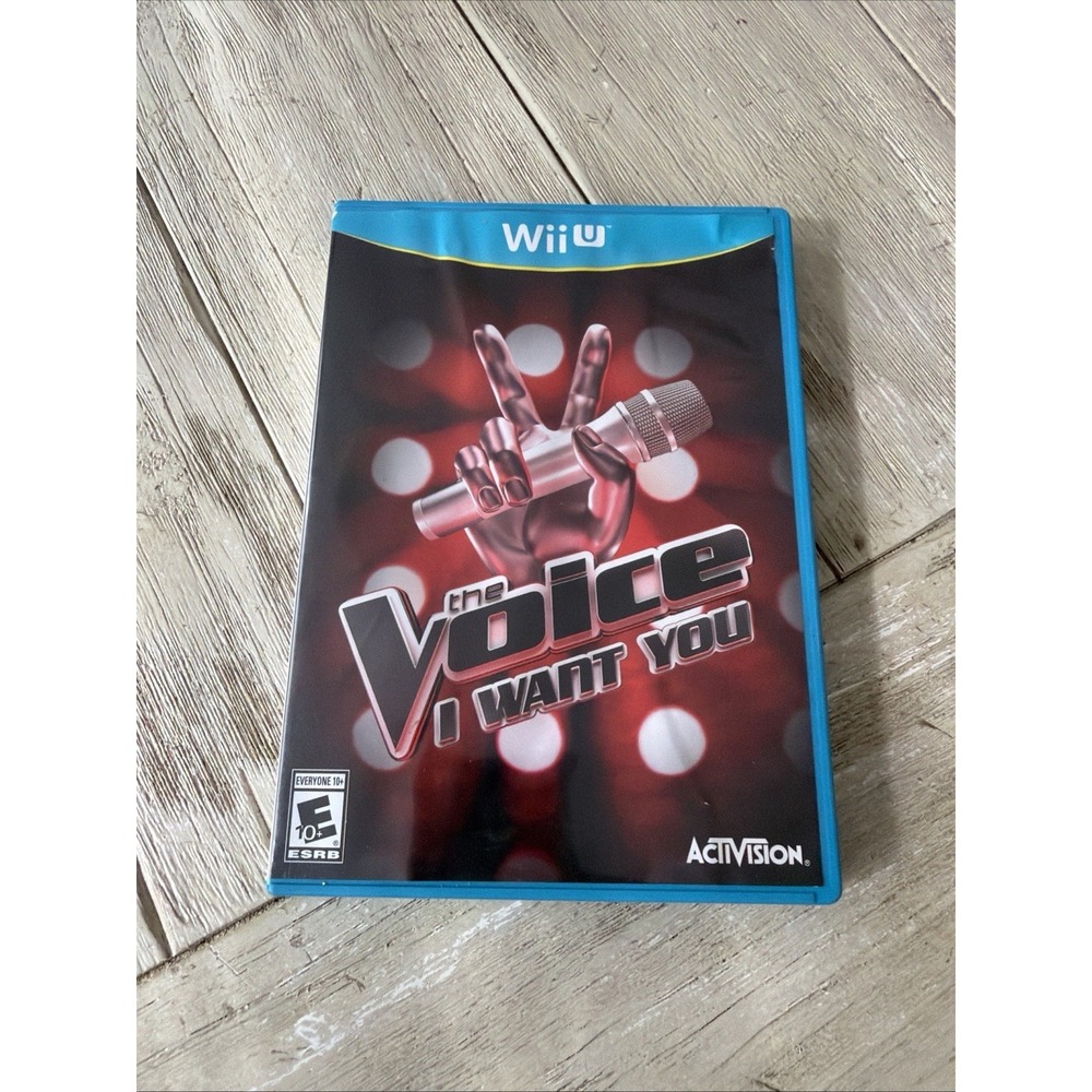 The Voice: I Want You (Nintendo Wii U Game, 2014)